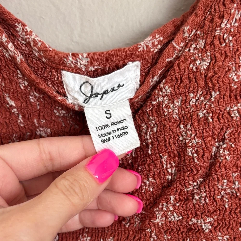 Japna Floral Women's Top size small - Picture 2 of 5